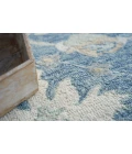 Exquisite Rugs Claremont Oushak Blue/Ivory 67939X12 9ft.X12ft. Rect. Rug