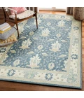 Exquisite Rugs Claremont Oushak Blue/Ivory 67939X12 9ft.X12ft. Rect. Rug
