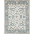 Exquisite Rugs Claremont Oushak Ivory/Light Blue 67949X12 9ft.X12ft. Rect. Rug