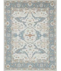 Exquisite Rugs Claremont Oushak Ivory/Light Blue 67949X12 9ft.X12ft. Rect. Rug