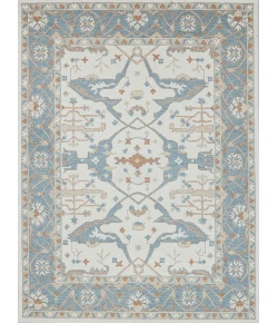 Exquisite Rugs Claremont Oushak Ivory/Light Blue 67949X12 9ft.X12ft. Rect. Rug