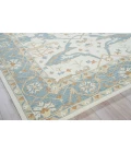 Exquisite Rugs Claremont Oushak Ivory/Light Blue 67949X12 9ft.X12ft. Rect. Rug