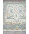 Exquisite Rugs Claremont Oushak Ivory/Light Blue 67949X12 9ft.X12ft. Rect. Rug