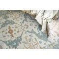 Exquisite Rugs Claremont Oushak Ivory/Light Blue 67949X12 9ft.X12ft. Rect. Rug