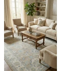 Exquisite Rugs Claremont Oushak Light Brown/Ivory 67959X12 9ft.X12ft. Rect. Rug