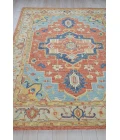 Exquisite Rugs Richmond Serapi Beige/Red 67961X16 1ft.X1ft.6in. Rect. Rug