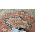 Exquisite Rugs Richmond Serapi Beige/Red 67961X16 1ft.X1ft.6in. Rect. Rug