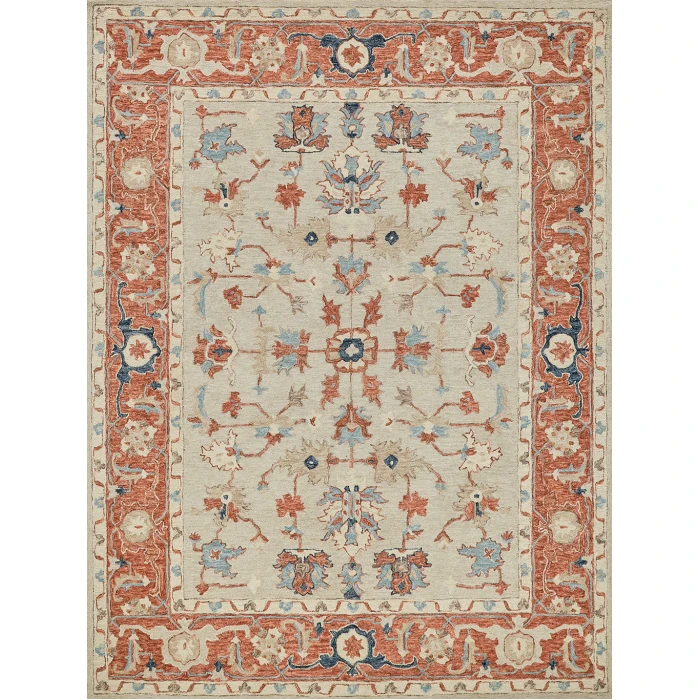 Exquisite Rugs Richmond Serapi Beige/Rust 67981X16 1ft.X1ft.6in. Rect. Rug