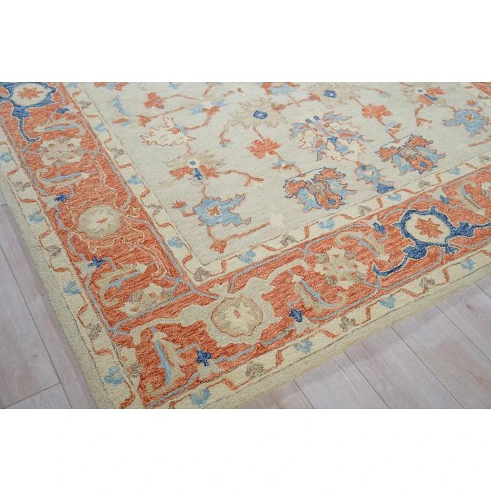Exquisite Rugs Richmond Serapi Beige/Rust 67981X16 1ft.X1ft.6in. Rect. Rug