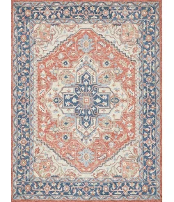 Exquisite Rugs Richmond Serapi Red/Blue 67991X16 1ft.X1ft.6in. Rect. Rug