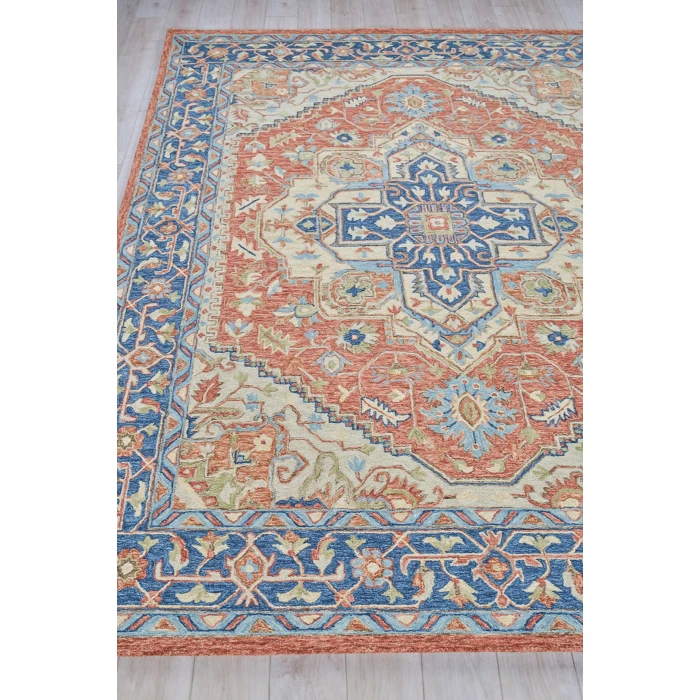 Exquisite Rugs Richmond Serapi Red/Blue 679914X18 14ft.X18ft. Rect. Rug