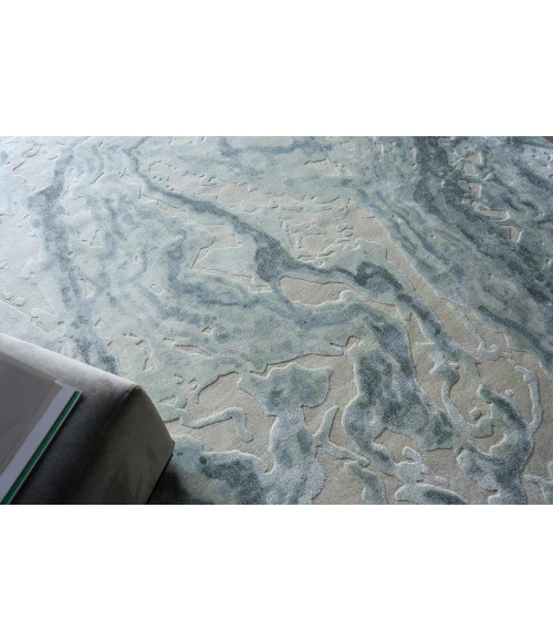 Exquisite Rugs Saccara Blue 68061X16 1ft.X1ft.6in. Rect. Rug