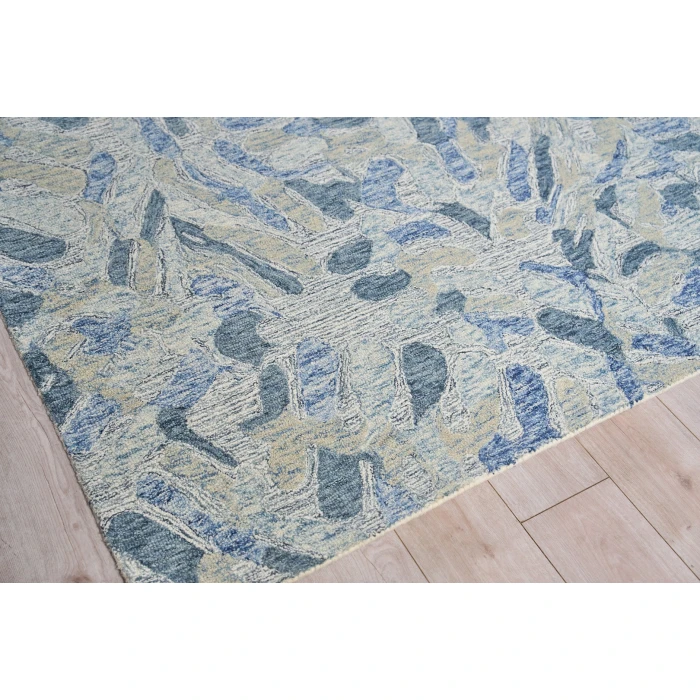 Exquisite Rugs Botanica Blue/Ivory/Multi 680810X14 10ft.X14ft. Rect. Rug