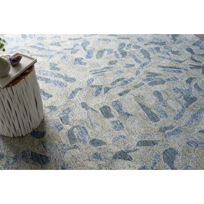 Exquisite Rugs Botanica Blue/Ivory/Multi 680810X14 10ft.X14ft. Rect. Rug