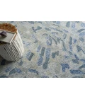 Exquisite Rugs Botanica Blue/Ivory/Multi 680810X14 10ft.X14ft. Rect. Rug