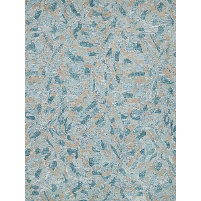 Exquisite Rugs Botanica Turquoise/Ivory/Multi 680914X18 14ft.X18ft. Rect. Rug