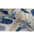 Exquisite Rugs Botanica Navy/Ivory/Multi 681010X14 10ft.X14ft. Rect. Rug