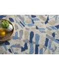 Exquisite Rugs Botanica Navy/Ivory/Multi 681010X14 10ft.X14ft. Rect. Rug