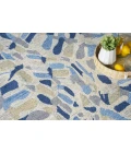 Exquisite Rugs Botanica Navy/Ivory/Multi 681010X14 10ft.X14ft. Rect. Rug