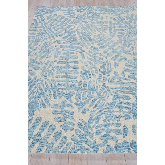Exquisite Rugs Botanica Light Blue/Ivory 681115x20 15ft.x20ft. Rect. Rug