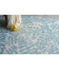 Exquisite Rugs Botanica Light Blue/Ivory 681115x20 15ft.x20ft. Rect. Rug