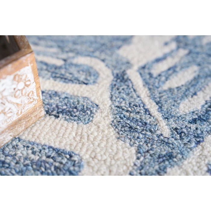 Exquisite Rugs Botanica Blue/Ivory 681310X14 10ft.X14ft. Rect. Rug