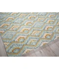 Exquisite Rugs Bargello Light Blue/Multi 681414X18 14ft.X18ft. Rect. Rug