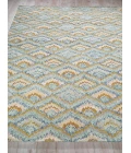 Exquisite Rugs Bargello Light Blue/Multi 681414X18 14ft.X18ft. Rect. Rug