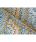 Exquisite Rugs Bargello Light Blue/Multi 681414X18 14ft.X18ft. Rect. Rug