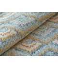 Exquisite Rugs Bargello Light Blue/Multi 681414X18 14ft.X18ft. Rect. Rug