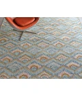Exquisite Rugs Bargello Light Blue/Multi 681414X18 14ft.X18ft. Rect. Rug