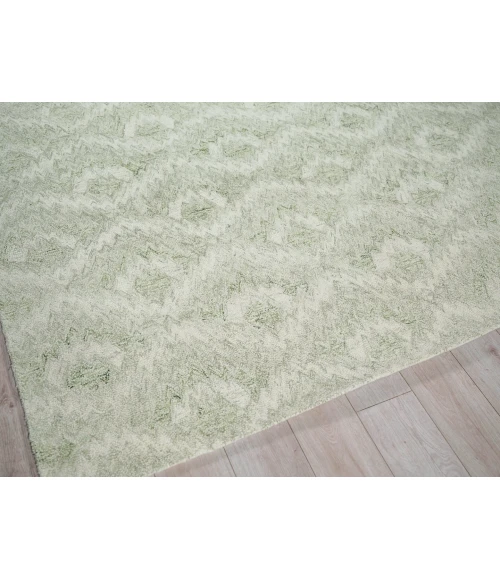 Exquisite Rugs Bargello Light Green 68179X12 9ft.X12ft. Rect. Rug