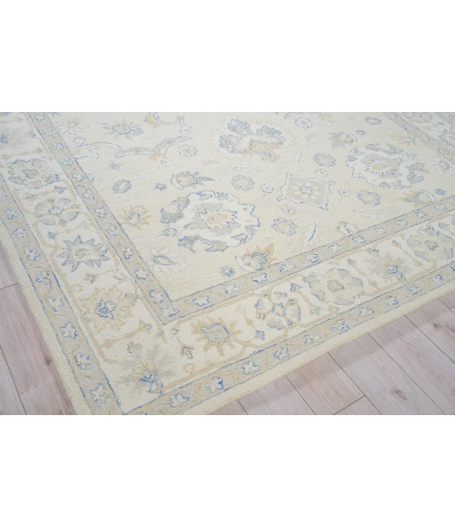 Exquisite Rugs Marietta Oushak Ivory 68229X12 9ft.X12ft. Rect. Rug