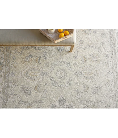 Exquisite Rugs Marietta Oushak Ivory 68229X12 9ft.X12ft. Rect. Rug