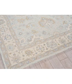 Exquisite Rugs Marietta Oushak Light Blue/Ivory 682314X18 14ft.X18ft. Rect. Rug
