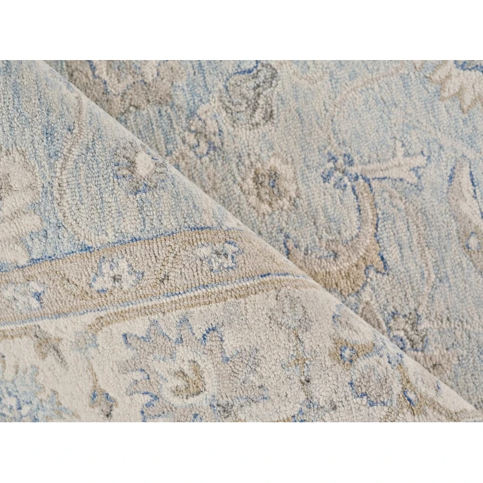 Exquisite Rugs Marietta Oushak Light Blue/Ivory 682312X15 12ft.X15ft. Rect. Rug
