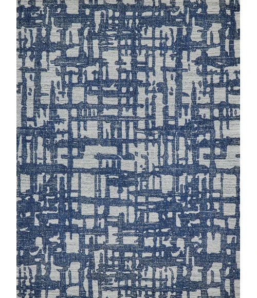 Exquisite Rugs Aspen Navy/Natural Gray 68248X10 8ft.X10ft. Rect. Rug