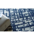 Exquisite Rugs Aspen Navy/Natural Gray 68248X10 8ft.X10ft. Rect. Rug