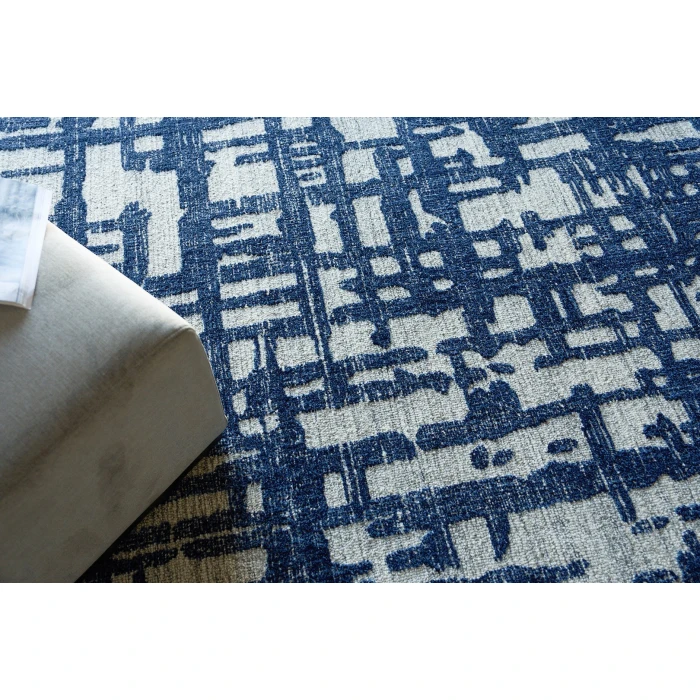 Exquisite Rugs Aspen Navy/Natural Gray 682412X15 12ft.X15ft. Rect. Rug