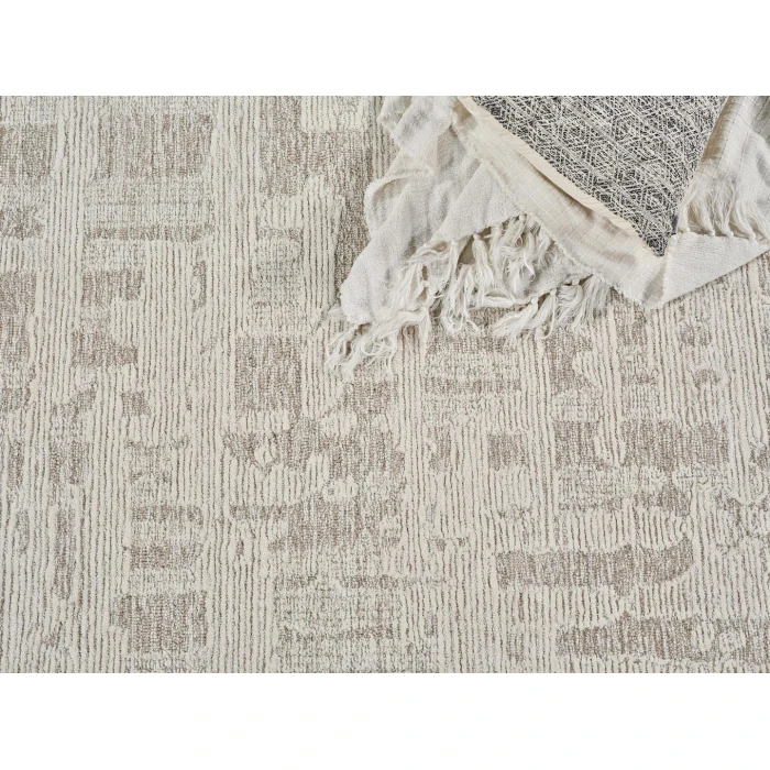 Exquisite Rugs Aspen Natural Beige/Ivory 68271X16 1ft.X1ft.6in. Rect. Rug