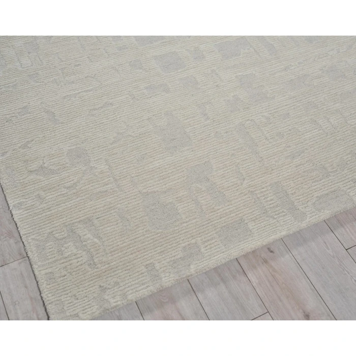 Exquisite Rugs Aspen Silver/Ivory 68281X16 1ft.X1ft.6in. Rect. Rug