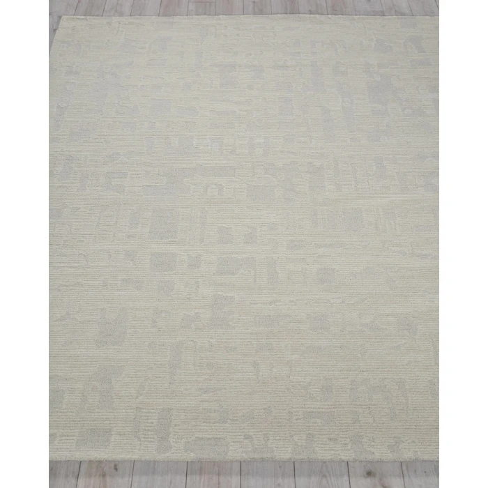 Exquisite Rugs Aspen Silver/Ivory 68281X16 1ft.X1ft.6in. Rect. Rug