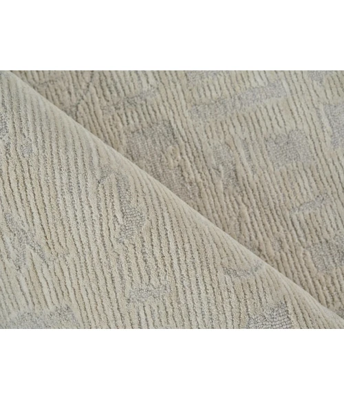 Exquisite Rugs Aspen Silver/Ivory 682810X14 10ft.X14ft. Rect. Rug