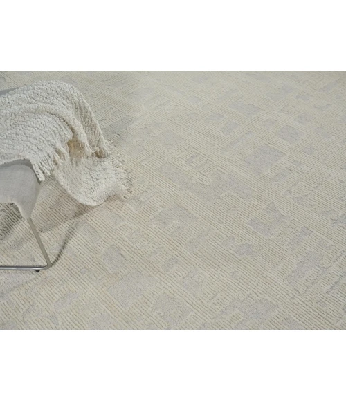 Exquisite Rugs Aspen Silver/Ivory 682810X14 10ft.X14ft. Rect. Rug