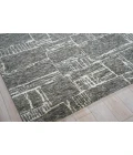 Exquisite Rugs Aldridge Charcoal/Ivory 682914X18 14ft.X18ft. Rect. Rug