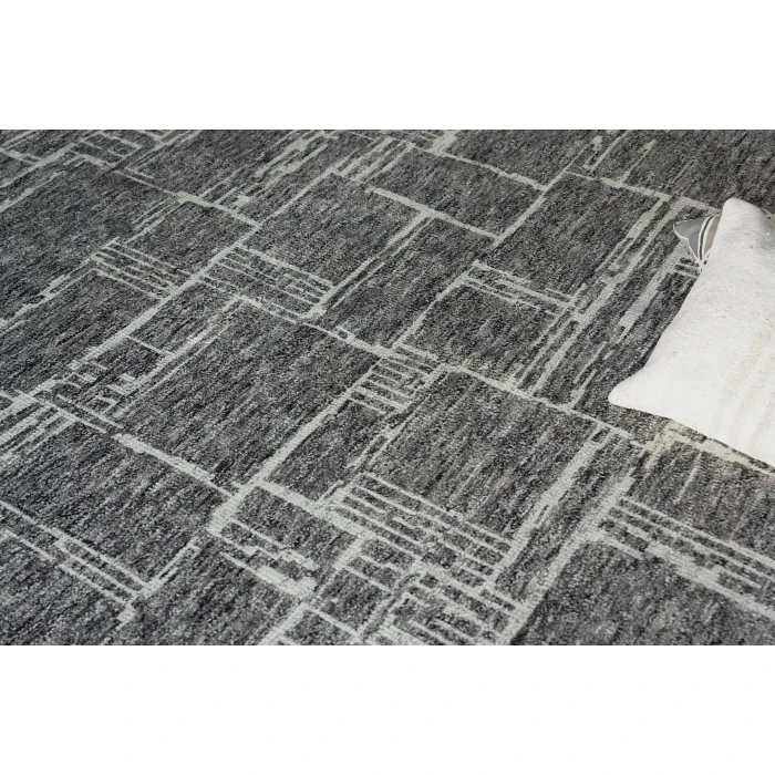 Exquisite Rugs Aldridge Charcoal/Ivory 682914X18 14ft.X18ft. Rect. Rug