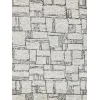 Exquisite Rugs Aldridge Ivory/Charcoal 68301X16 1ft.X1ft.6in. Rect. Rug
