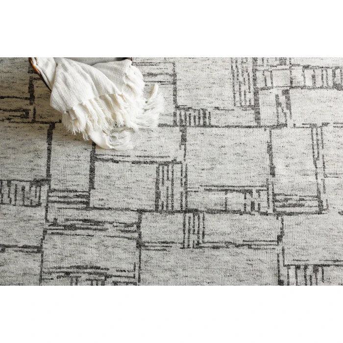 Exquisite Rugs Aldridge Ivory/Charcoal 683012X15 12ft.X15ft. Rect. Rug