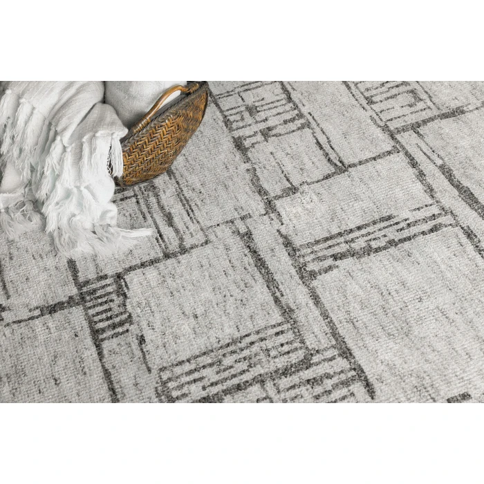 Exquisite Rugs Aldridge Ivory/Charcoal 683012X15 12ft.X15ft. Rect. Rug