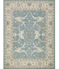 Exquisite Rugs Claremont Oushak Ivory/Light Blue 68319X12 9ft.X12ft. Rect. Rug